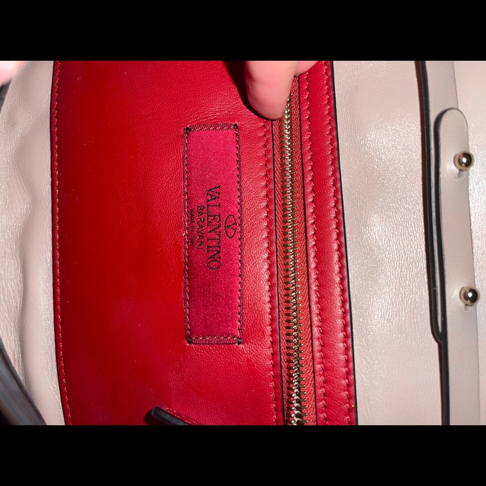 Valentino Rockstud SPIKE LEATHER CROSSBODY CLUTCH BAG - Picture 7 of 9